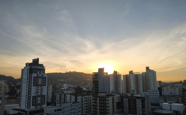 Madrugada fria em Criciúma, temperaturas negativas na Serra 
