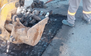 Cocal do Sul inicia operação tapa buracos