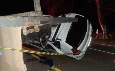 Homem morre em acidente em Praia Grande