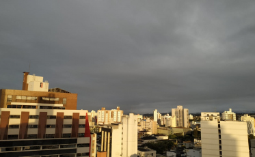 Sul de SC terá tempo fechado e com chuvas fracas nos próximos dias