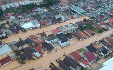 Cidades de Santa Catarina debaixo d’água (FOTOS e VÍDEO)