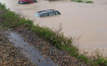 Confira os estragos causados pela chuva no sul de Santa Catarina (VÍDEOS)