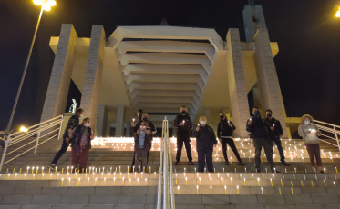 Ato em homenagem às vítimas da Covid-19 é realizado na Próspera