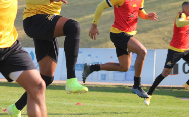 Dia de treino tático no Tigre