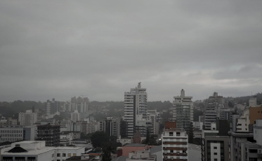 Máxima não passa dos 18°C em Criciúma nesta sexta