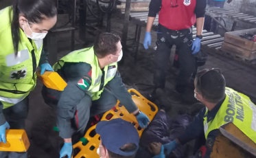 Homem sofre acidente de trabalho em Nova Veneza