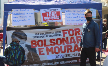 Sábado tem protesto contra Bolsonaro em Criciúma