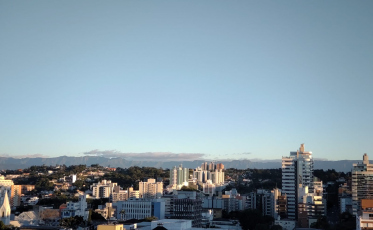 Ventos próximos a 100 km/h e temperatura de -4°C em Santa Catarina