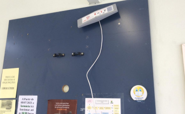 Posto de Saúde da Santa Luzia arrombado e TV de 50 polegadas é levada