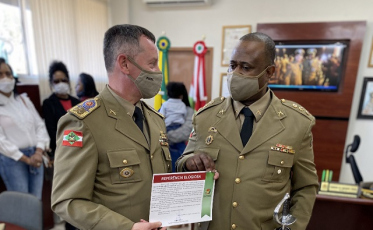 A partir de agora, tenente-coronel Cristian Dimitri no comando da PM da região