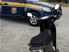 Motocicleta com placa falsa é apreendida na BR-101
