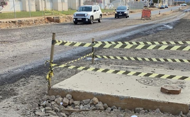 Comerciantes reclamam demora em conclusão de trecho da Santos Dumont