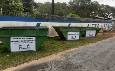 Projeto busca alternativas para descarte correto de resíduos