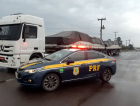 PRF flagra 20 toneladas de excesso em caminhão na BR-101