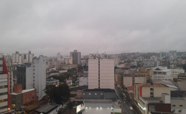 Sexta-feira de chuva na região