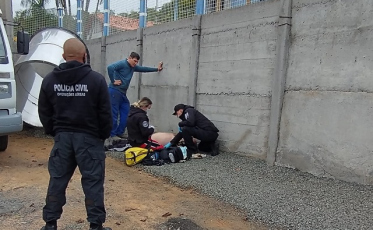 Homem sofre acidente de trabalho em Urussanga