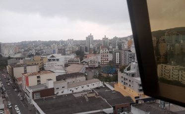 De quinta a domingo o sol praticamente não aparece na região