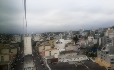 Chuva no sábado à noite e domingo de manhã