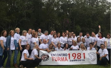 Ex-alunos do Colégio Michel se reencontram no sábado