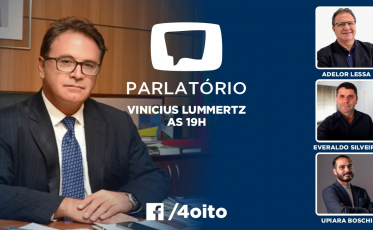 Vinícius Lummertz é o convidado do Parlatório desta segunda-feira