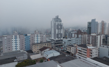 Calor e chuva em Criciúma nesta terça