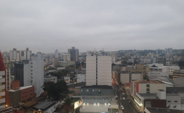 Quarta-feira será nublada na região