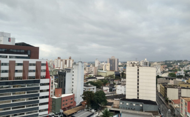 Setembro termina com nebulosidade e chuva na região Sul do Estado