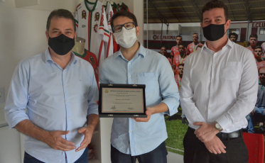 Time da Raça é homenageado pela Alesc