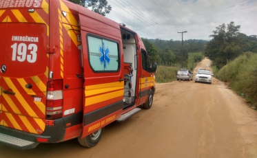 Ciclista machuca-se após ser atropelado em Morro da Fumaça