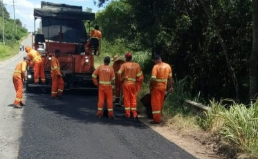 Rodovia SC-108 recebe recapeamento