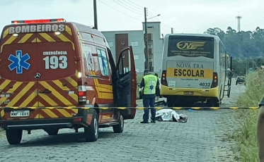 Acidente resulta em morte de motociclista em Morro da Fumaça