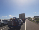 Fila na BR-101 e trânsito tranquilo para o Rincão