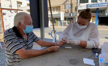 Cocal do Sul: mutirão de testes rápidos segue ao longo da semana