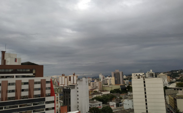 Tempo fresco e nublado em Criciúma e região 
