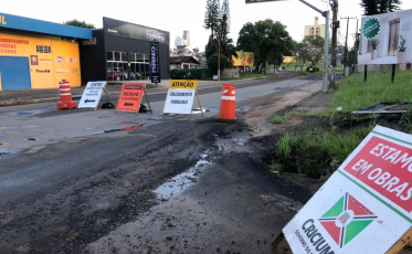 Trevo do São Luiz parcialmente bloqueado por duas semanas 