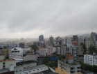 Quarta-feira de tempo nublado e chuvoso em todo o sul catarinense 