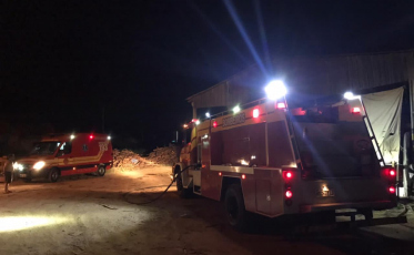 Incêndio atinge olaria em Morro da Fumaça