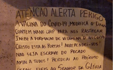 Covid-19: Informações falsas sobre a vacina serão denunciadas pela Prefeitura de Criciúma