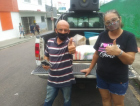 Ajuda na pandemia: Após entrevista na Som Maior, artistas de circo recebem alimentos