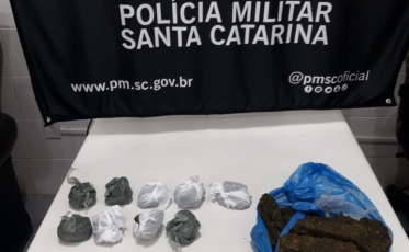 Polícia encontra cocaína e maconha embaixo de residência em Criciúma