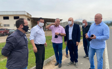 Representantes da SCGÁS visitam Cocal do Sul