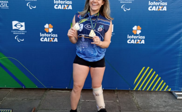 Paratleta de Criciúma ganha dois ouros em competição de atletismo