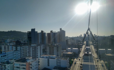 Sol reaparece em Criciúma e região