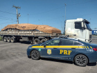 Carreta é flagrada com nove toneladas de excesso de peso na BR-101