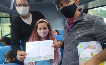 Concurso “Escolar no Papel” transforma o roteiro de casa para a escola em obras de arte