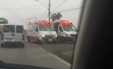 Acidente de trânsito é registrado nesta manhã