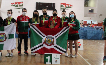 Tênis e tênis de mesa conquistam sete medalhas na Olesc