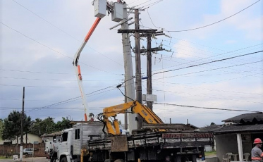 Sistema elétrico de Criciúma recebe melhorias com obras de ampliação e reforço da rede 