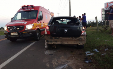 Acidente deixa um ferido no Extremo Sul