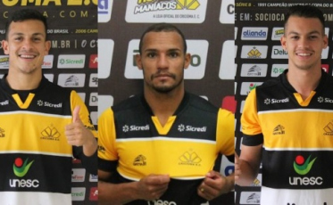 Tigre renova com três atletas